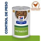 Hill’s Prescription Diet Metabolic Guisado de Frango e Legumes lata para cães, , large image number null